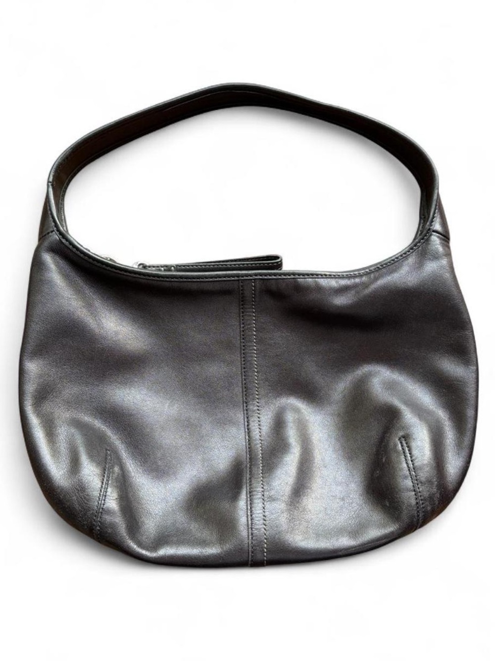 COACH Ergo No. D0869-F12347 Black Leather Purse